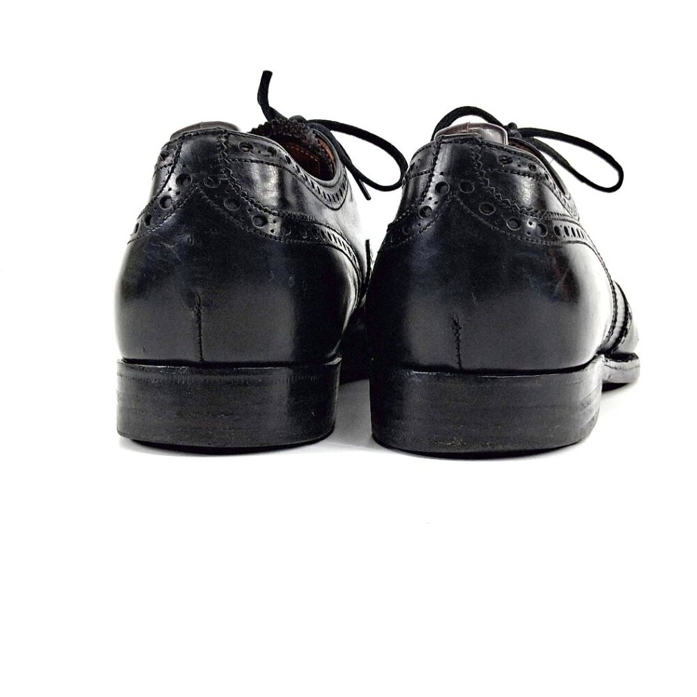 Church’s Custom Grade Black Leather Brogue Oxford Dress Shoes Men’s UK 9 E US 10 - Picture 5 of 13
